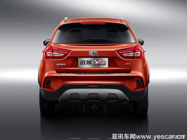 吉利汽車 遠(yuǎn)景X3 2017款 基本型