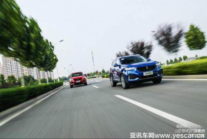 主打家庭化的WEY VV6，也有威武雄壯的一面