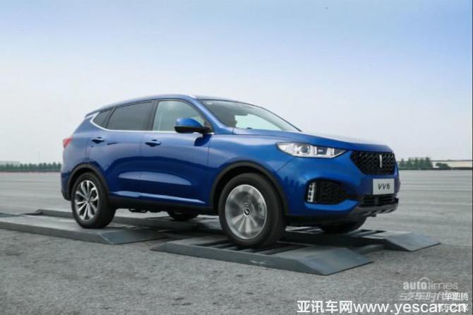 主打家庭化的WEY VV6，也有威武雄壯的一面