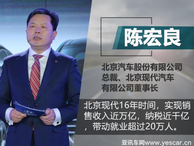 北京現(xiàn)代戰(zhàn)略升級 推6款高端新車 挑戰(zhàn)年銷100萬輛-圖3