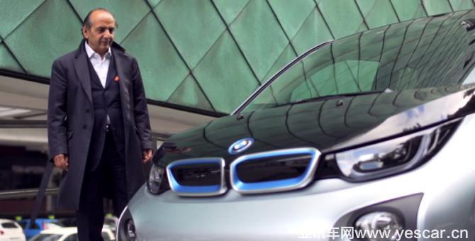 坐進(jìn)國外賣瘋的寶馬i3電動(dòng)車 用大佬的眼光看世界