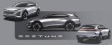 于上海車展亮相 一汽奔騰T90車型設(shè)計圖
