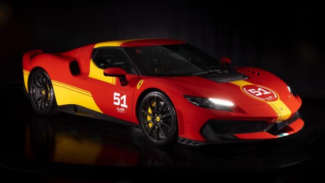 源自勒芒賽車 法拉利296 Speciale Piloti定制版