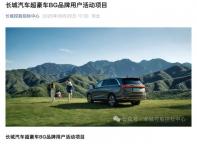 須有經(jīng)驗(yàn) 長城啟動(dòng)超豪車BG品牌招標(biāo)工作