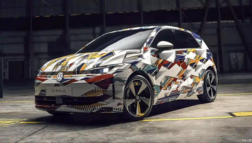 明年發(fā)布 大眾ID.POLO及ID.POLO GTI偽裝車圖