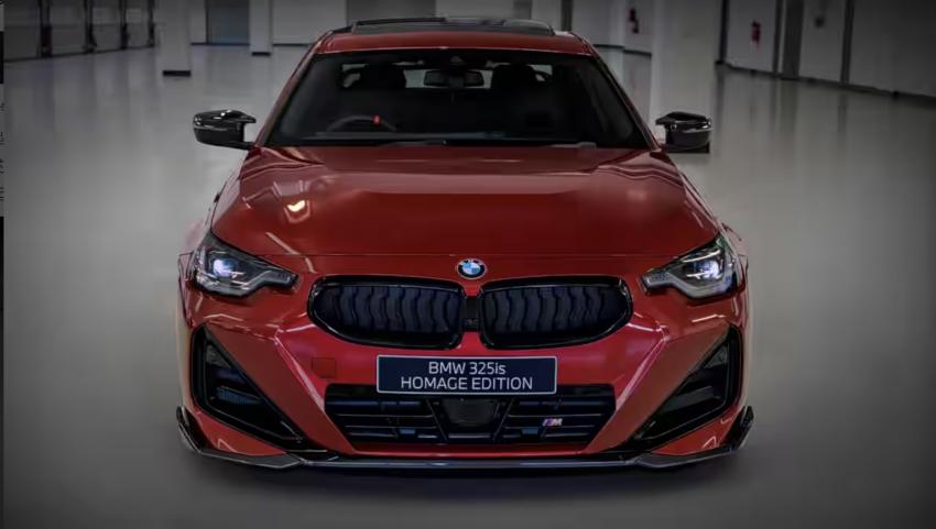 寶馬M240i xDrive “325iS Homage Edition”官圖