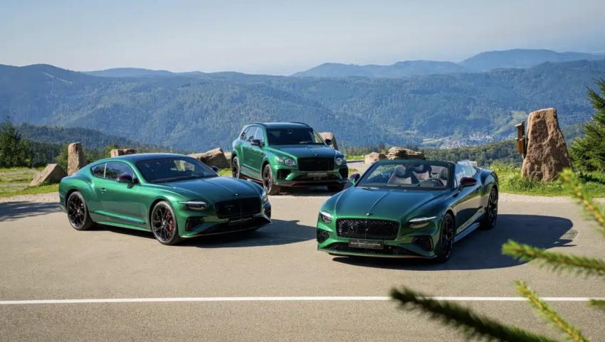源自德國黑森林 賓利添越S、歐陸GT Speed/GTC Speed