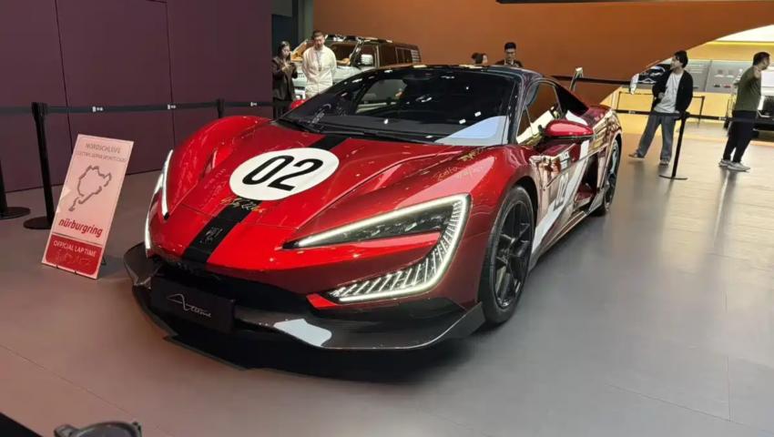 廣州車展：最高技術(shù)展現(xiàn) 仰望U9 Xtreme亮相