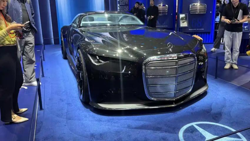 廣州車展：未來(lái)設(shè)計(jì)走向 奔馳Vision Iconic概念車