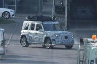 2027年首發(fā)/純電動(dòng)力/尺寸微縮 奔馳“小g”諜照曝光