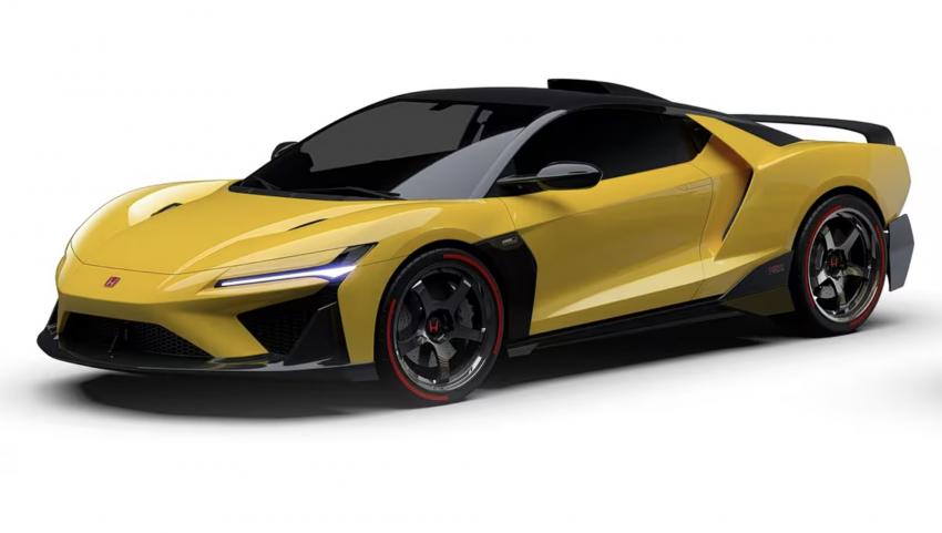 向第一代NSX致敬 謳歌NSX Tribute車型官圖