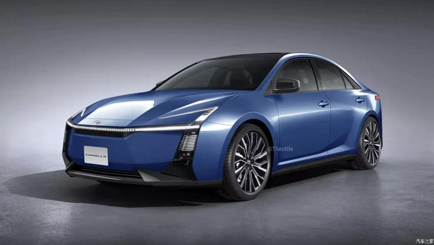 顛覆性外觀內(nèi)飾 全新豐田卡羅拉量產(chǎn)版假想圖